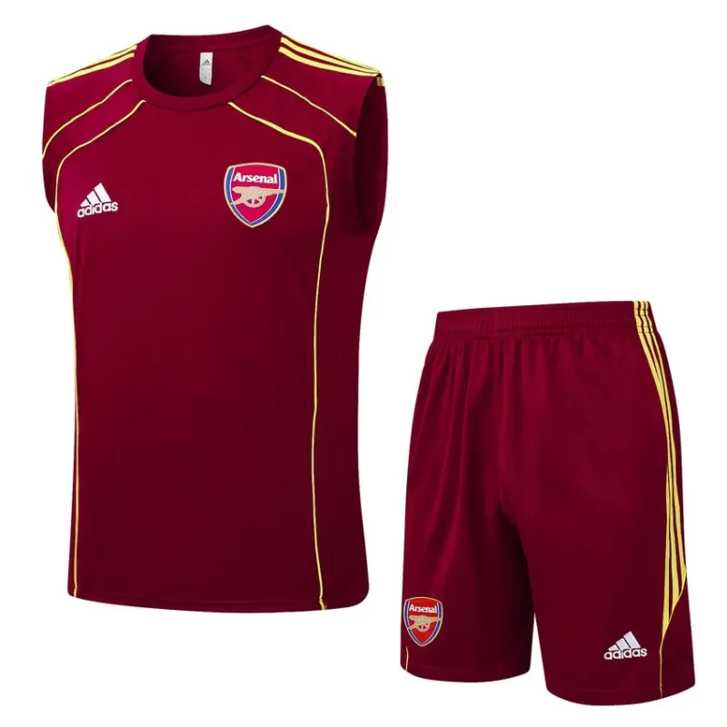 Arsenal 2025/26 Shorts und Tank-Top Set - Rot