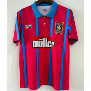 Aston Villa 1994 Home Retro Jersey - Red