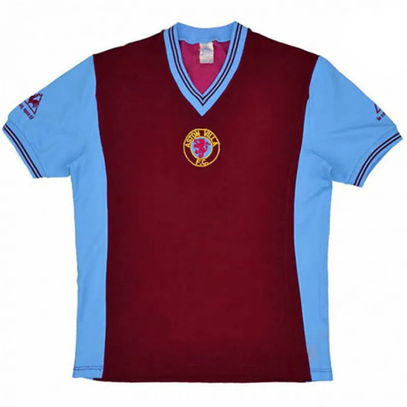 Aston Villa 1981 - 82 UEFA Champions League Heim - Retro - Trikot - Rot