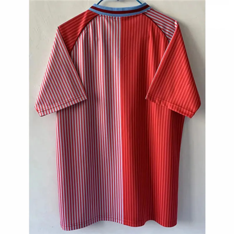 Maillot rétro de domicile d'Aston Villa 1988 - Rouge