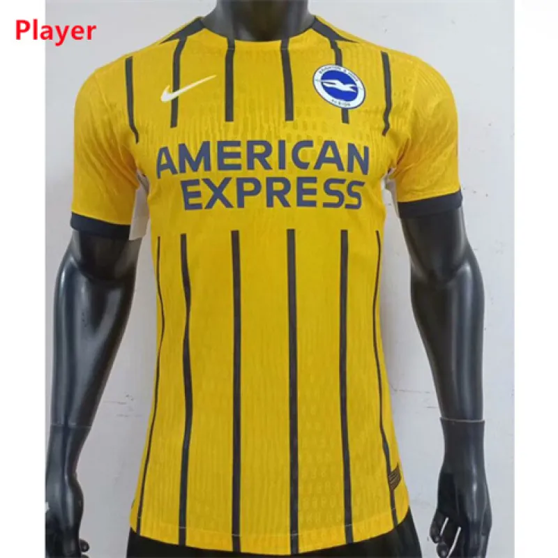 Maillot d'extérieur de Brighton 2024/25 - Edition joueur - Jaune