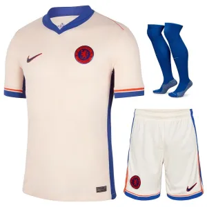Ensemble maillot d'extérieur pour enfants de Chelsea 2024/25 - Orange clair
