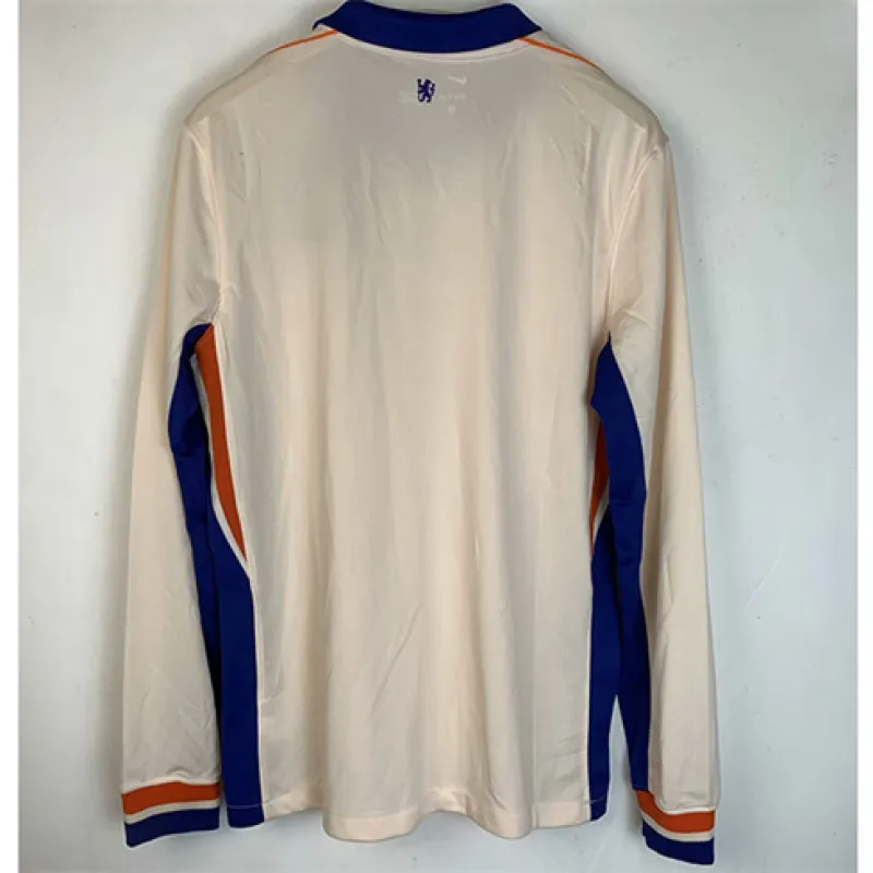 Chelsea 2024/25 Auswärts - Langarmtrikot - Hellorange