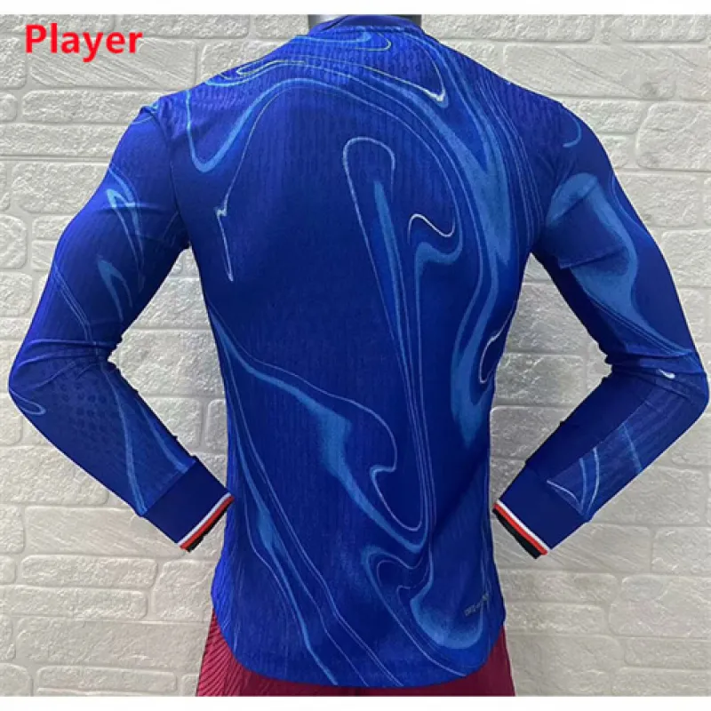 Maillot long - manches domicile de Chelsea 2024/25 - édition joueur - Bleu