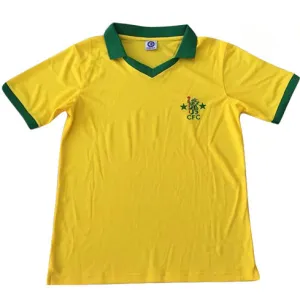 Maglia retro per bambini di fuori casa di Chelsea 1980 - Gialla