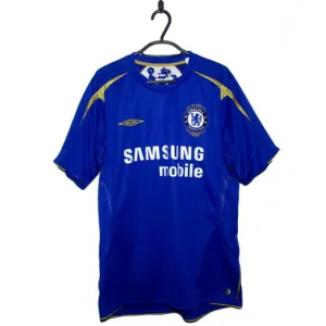 Maglia retro di casa di Chelsea 2005 - 06 - Azzurro