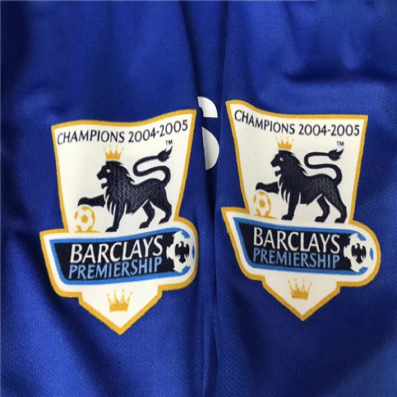 Maillot rétro de domicile de Chelsea 2005 - 06 - Bleu