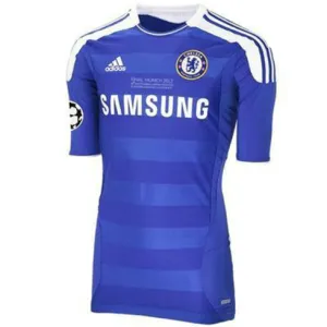 Maglia retro della Champions League UEFA di Chelsea 2012 - Azzurro