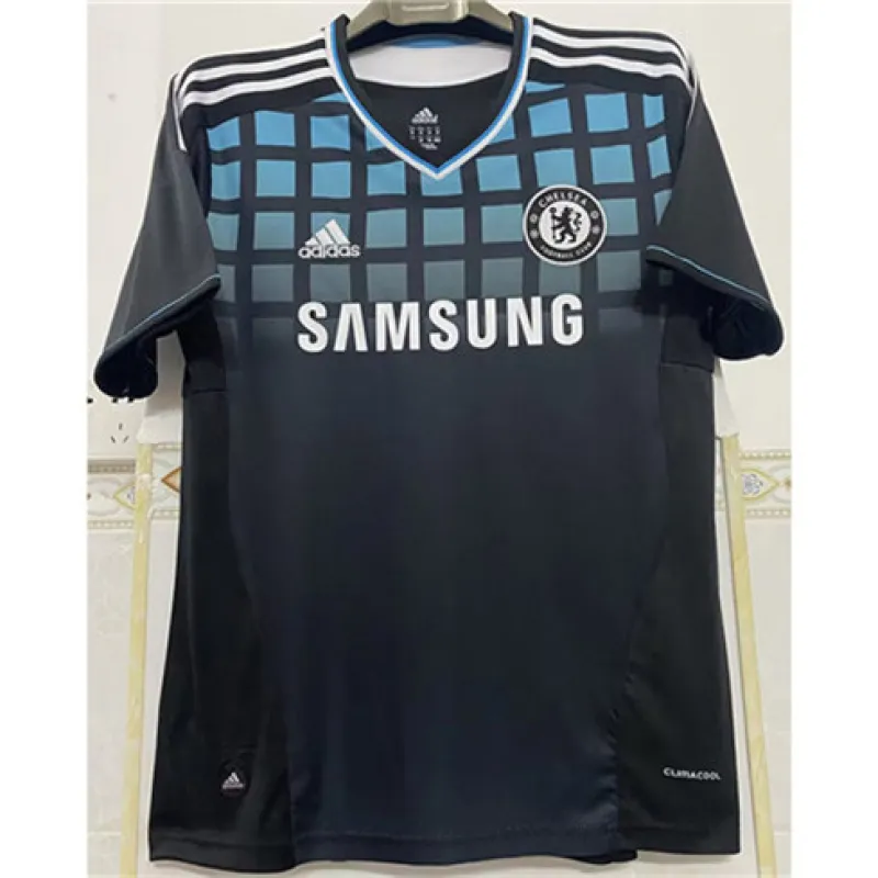 Chelsea 2011/12 Auswärts-Retro-Trikot - Schwarz