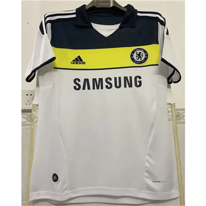 Maillot rétro tertiaire de Chelsea 2011/12 - Blanc