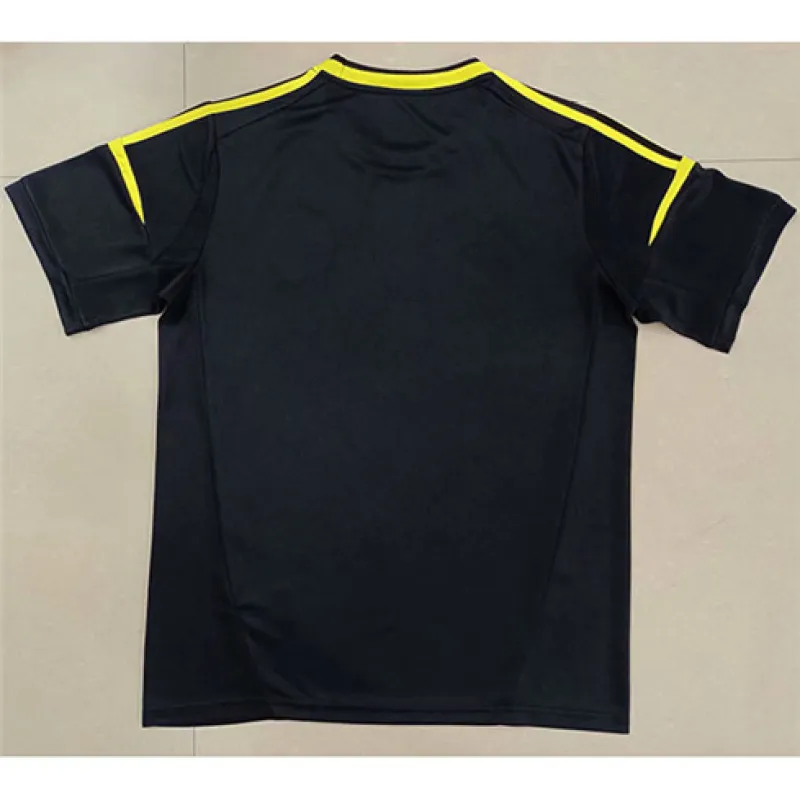 Maillot rétro tertiaire à manches longues de Chelsea 2012/13 - Noir