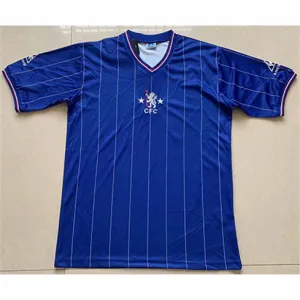 Maglia retro di casa di Chelsea 1981-83 - Azzurra