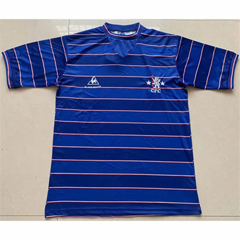 Chelsea 1983 - 1985 Heim - Retro - Trikot - Blau