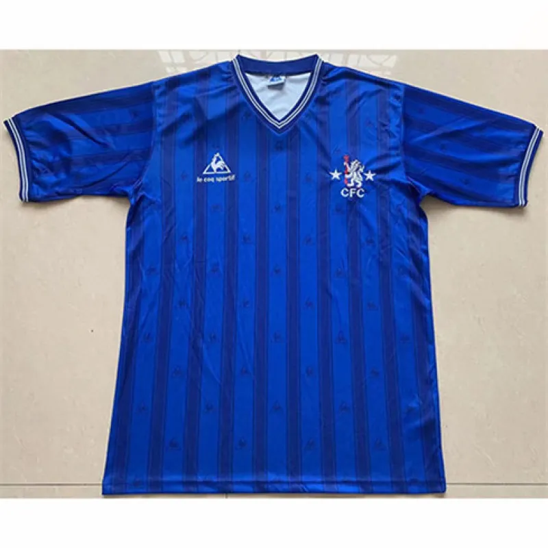 Maglia retro di casa di Chelsea 1985 - 1987 - Azzurra