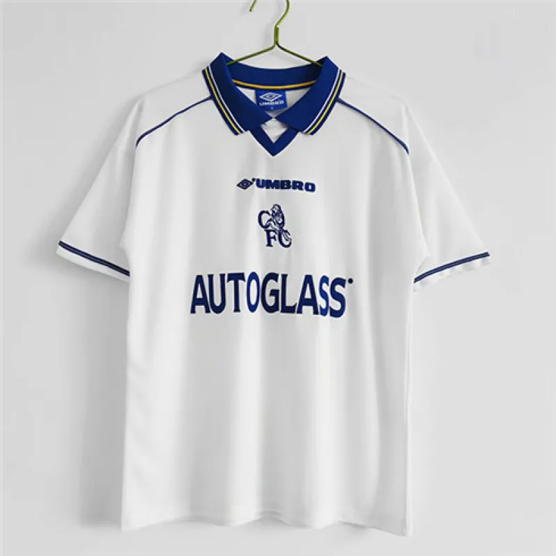 Maglia retro di trasferta di Chelsea 1998 - 2000 - Bianca