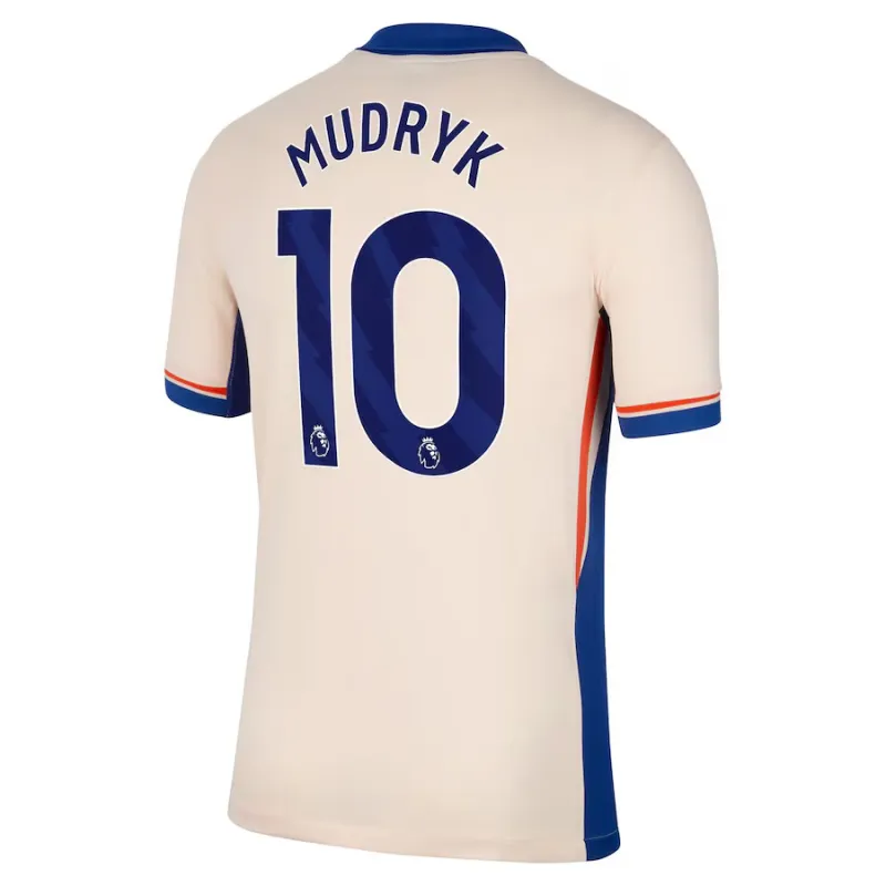 Le maillot d'extérieur de Chelsea 2024/25 de Mudryk - Orange clair