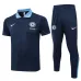 Chelsea 2024/25 Polo - Trainingsjersey + Hosen - Navyblau