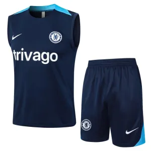 Gilet + Pantalons courts de Chelsea 2024/25 - Bleu marine