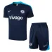 Chelsea 2024/25 Trainingsanzug + Shorts - dunkelblau