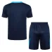 Chelsea 2024/25 Trainingsanzug + Shorts - dunkelblau
