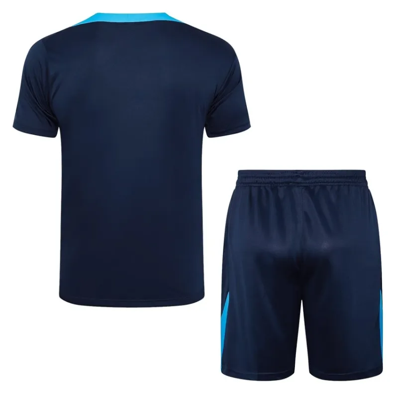 Chelsea 2024/25 Trainingsanzug + Shorts - dunkelblau