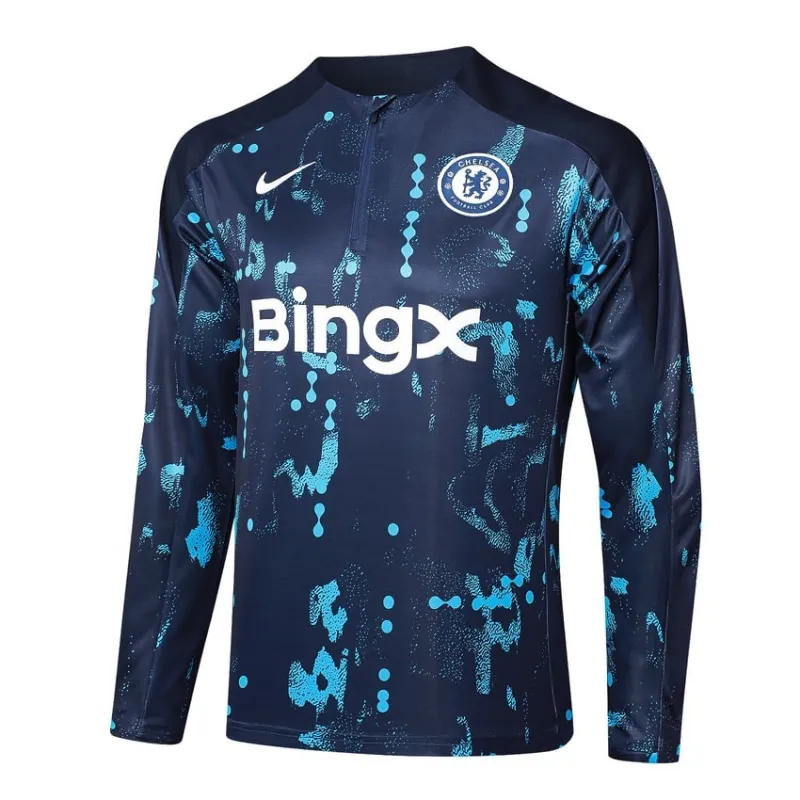 Maglietta + pantaloni d'allenamento di Chelsea 2024/25 - motivo blu