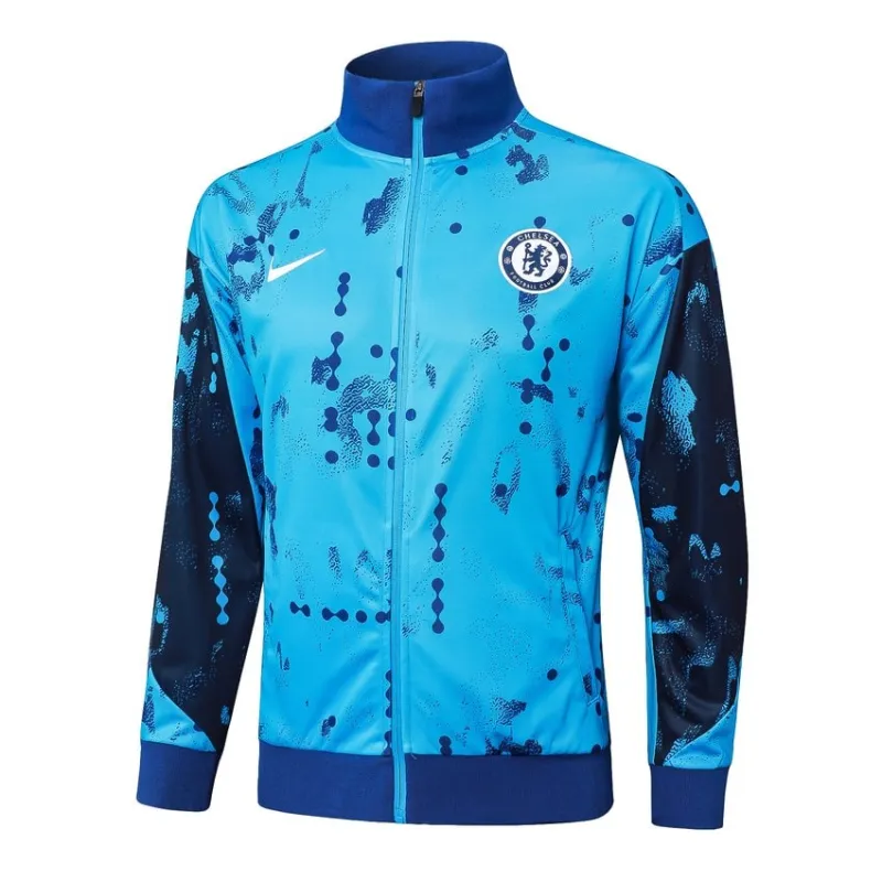 Chelsea 2024/25 Sports Jacket + Trousers - Light Blue