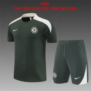 Chelsea 2026/27 Kinder Trainingsanzug grün