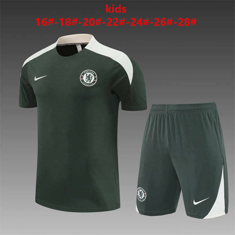 Chelsea 2026/27 Set Allenamento Bambino verde