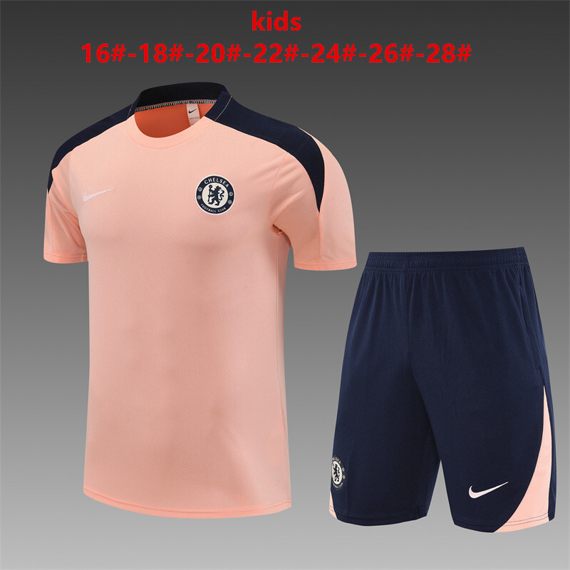 Chelsea 2026/27 Kinder Trainingsanzug Rosa