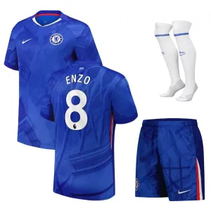 Chelsea ENZO 2025/26 Home Kids' Jersey Set - Blue
