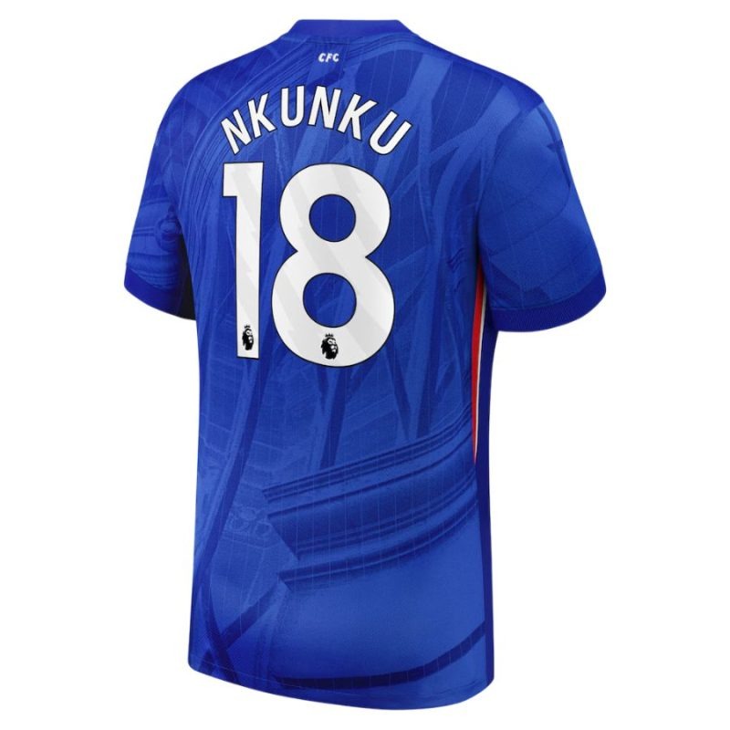 Chelsea NKUNKU 2025/26 Home Kids' Jersey Set - Blue