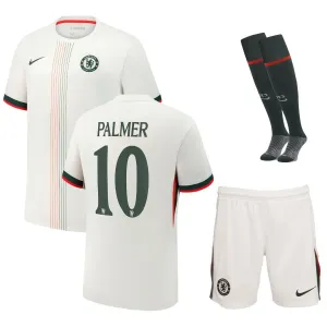 Chelsea PALMER 2025/26 Auswärts-Kinder-Trikot-Set - Weiß