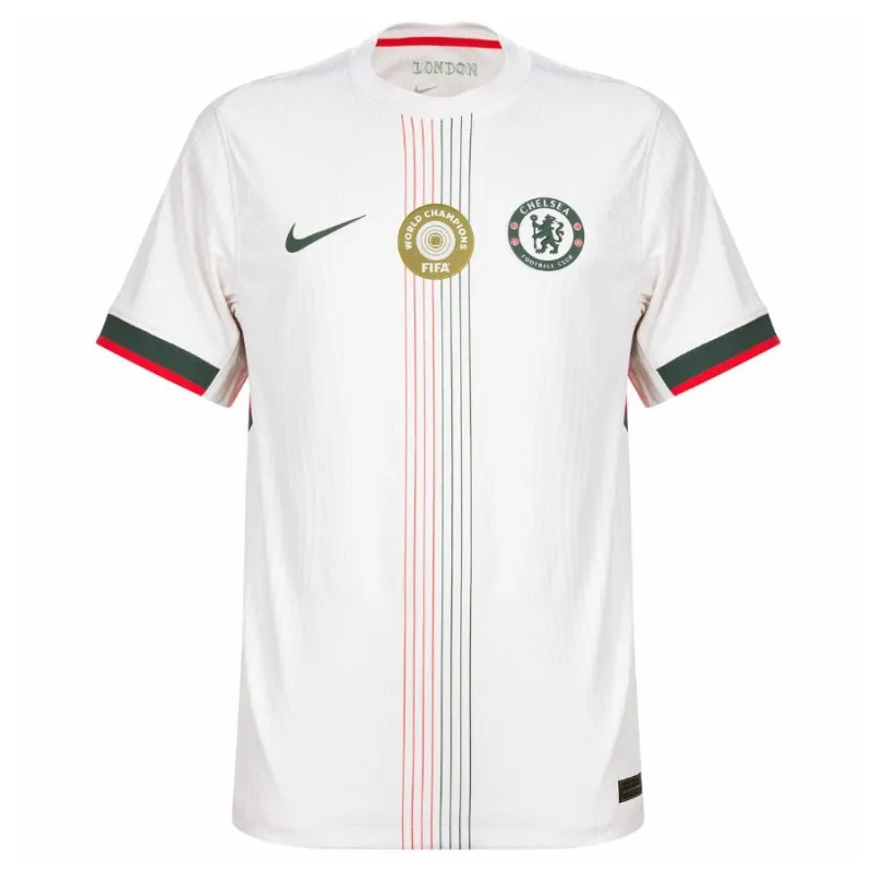 Chelsea FIFA-Klubweltmeisterschafts-Sieger-Spieler-Trikot 2025 Auswärts - Weiß