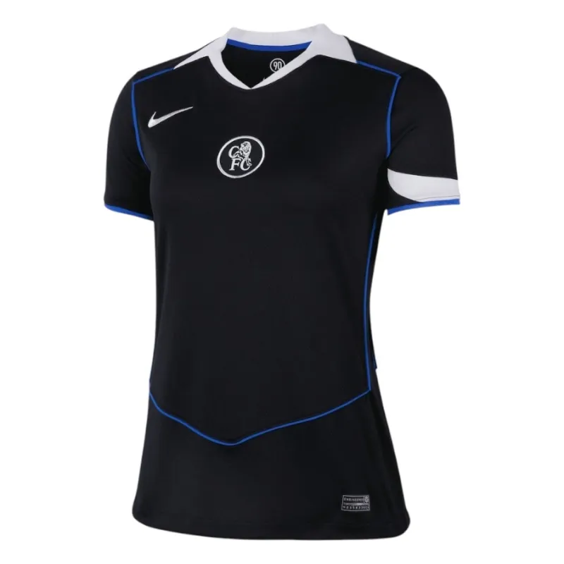 Chelsea 2025/26 Terza maglia femminile - Nera