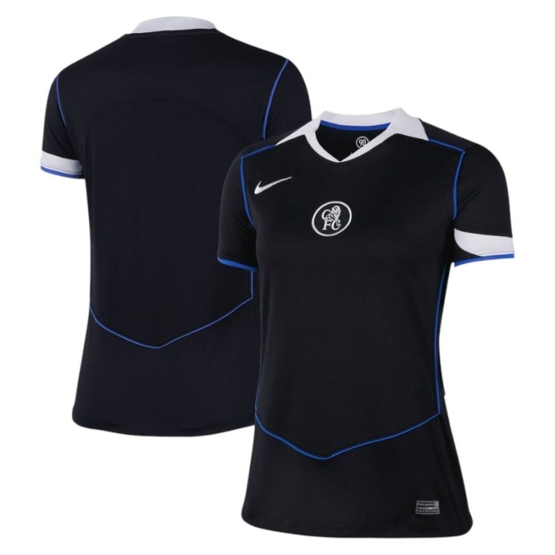 Chelsea 2025/26 Terza maglia femminile - Nera