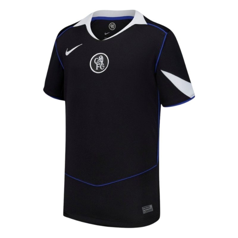 Chelsea 2025/26 Drittes Kinder-Trikot - Schwarz