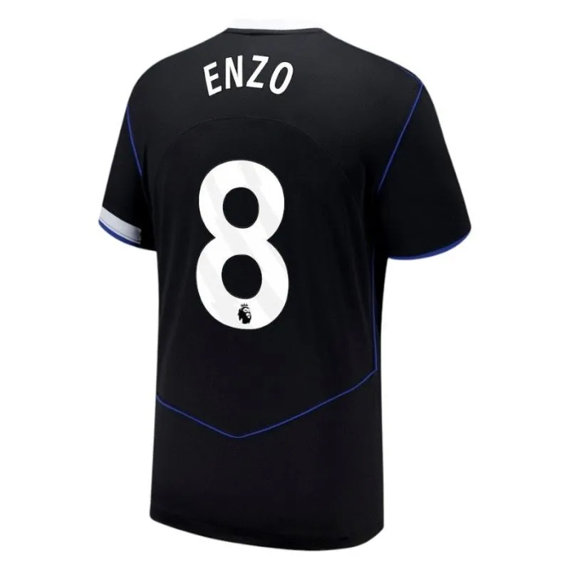 Chelsea ENZO 2025/26 Drittes Kinder-Trikot-Set - Schwarz