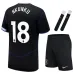 Chelsea NKUNKU 2025/26 Third Kids' Jersey Set - Black