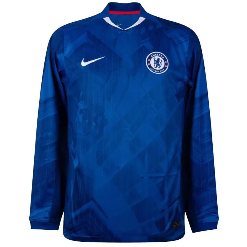 Chelsea 2025/26 Maillot domicile à manches longues - Bleu
