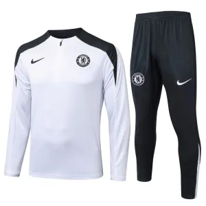 Chelsea 2025/26 Trainingsanzug - Weiß