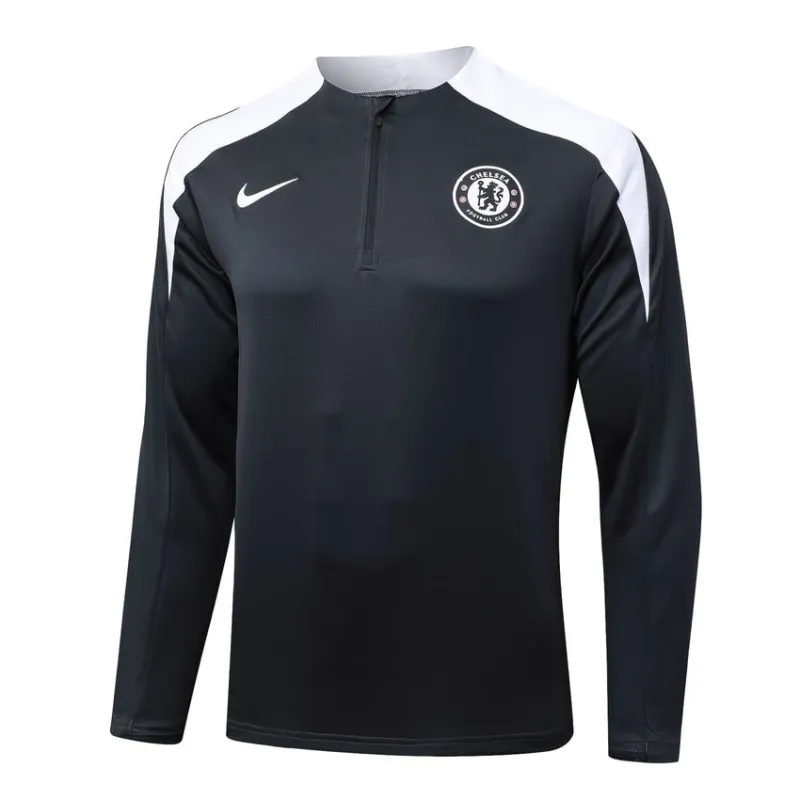 Chelsea 2025/26 Trainingsanzug - Schwarz