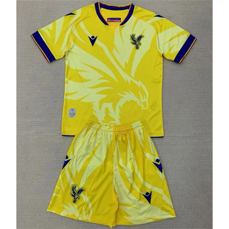 Auswärtskindertrikot von Crystal Palace 2024/25 - Gelb
