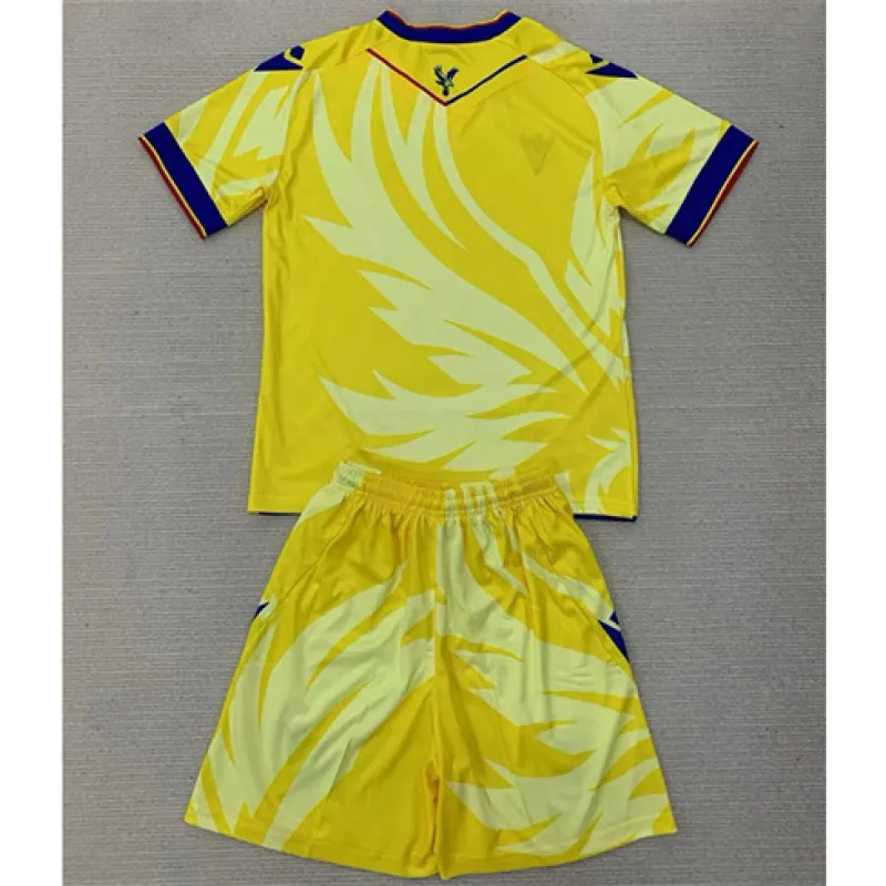 Auswärtskindertrikot von Crystal Palace 2024/25 - Gelb