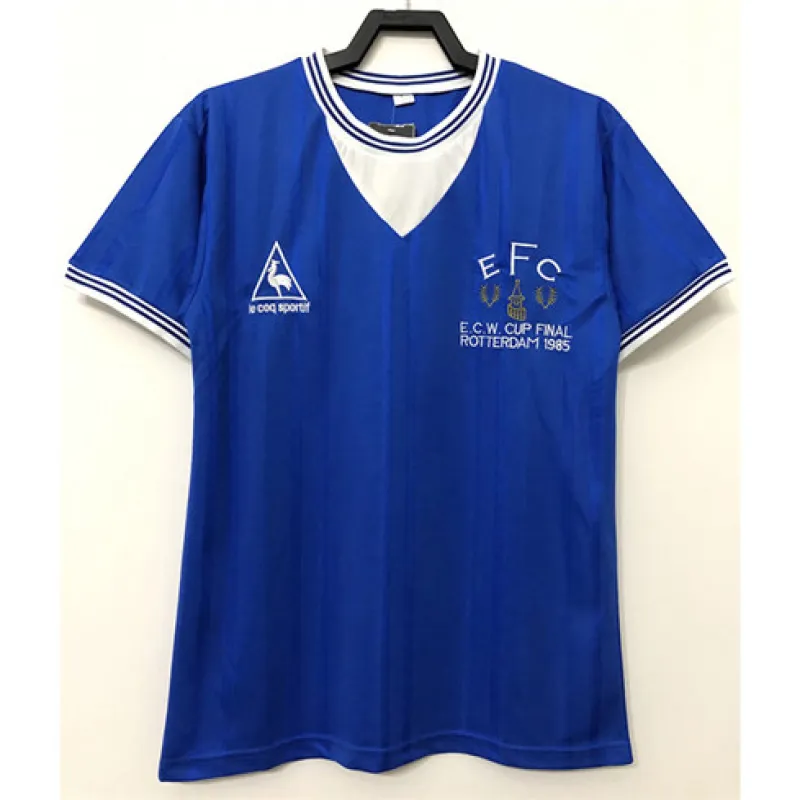 Evertons Retro-Heimtrikot 1985 - blau