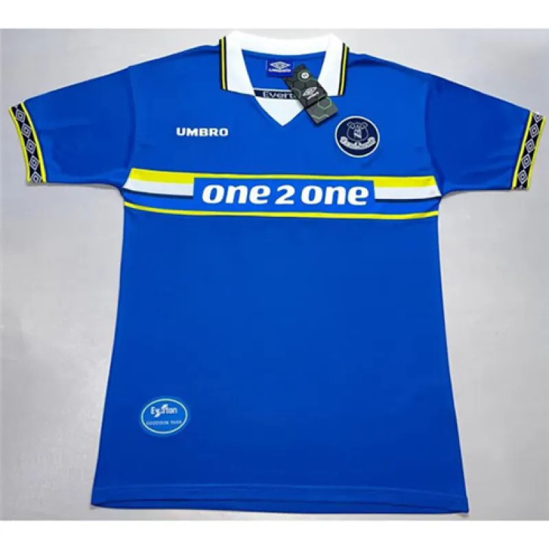 Evertons Retro-Heimtrikot 1997-99 - blau