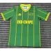 Leicester City's 1984 retro away jersey - green
