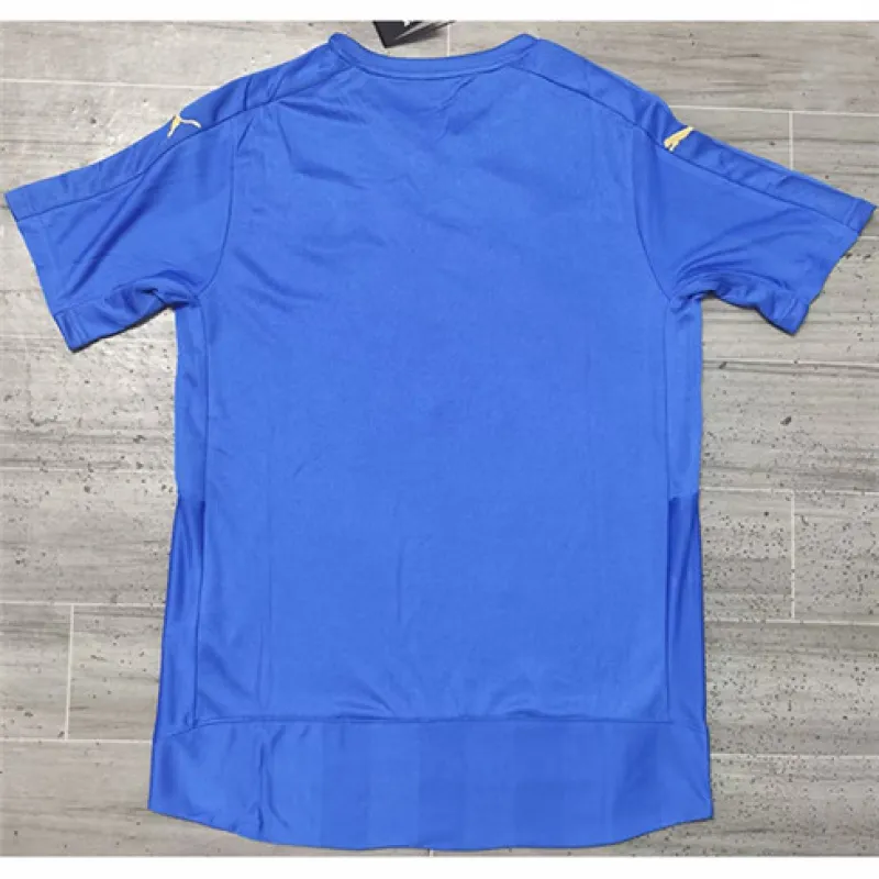 Leicester City 2015/16 Retro Heimtrikot - blau