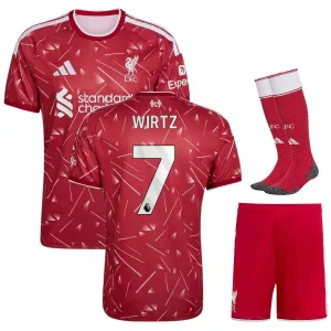 Liverpool WIRTZ 2026/27 Home Kids Kit