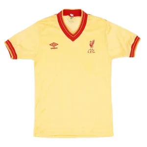 Liverpool 1984 Retro Away Jersey - Yellow